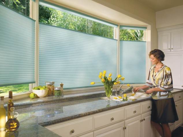 What to Consider when Selecting Window Treatments<br>for Your Kitchen